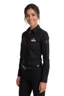    Camicia  ML donna nera Caffè Cagliari-HQ-k530