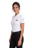    Polo MM donna bianca   Caffè Cagliari-HQ-k255