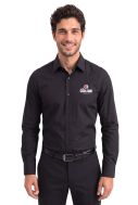    Camicia  ML uomo nera Caffè Cagliari-K529