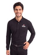   Polo ML uomo nera  Caffè Cagliari-K256